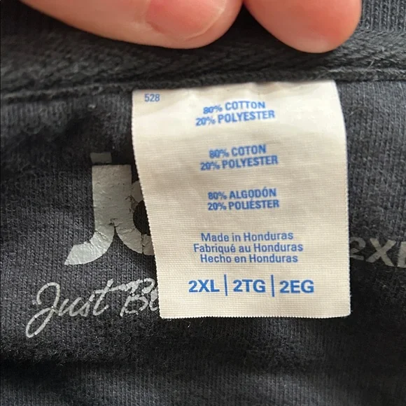 Men's Black Crewneck Sweatshirt - Picture 5 of 5